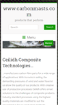 Mobile Screenshot of carbonmasts.com